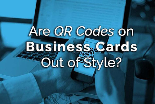 QR Codes on Business Cards