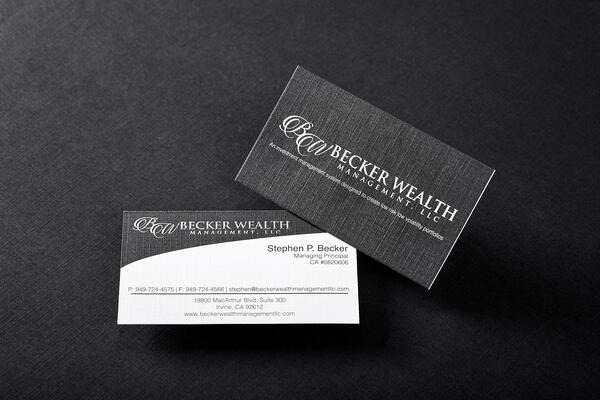 Textured Business Cards