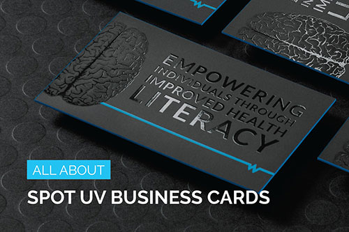 Raised Spot UV Business Cards, Raised Spot UV Business Card Printing