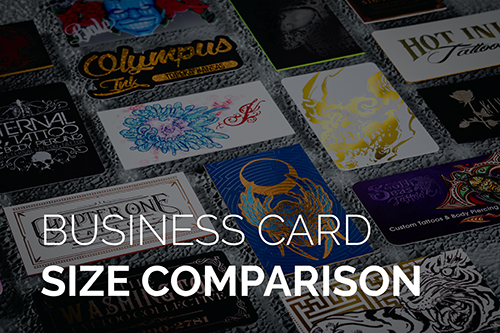 Matters of Size: Our Go-to Business Card Size Comparison - SilkCards Blog
