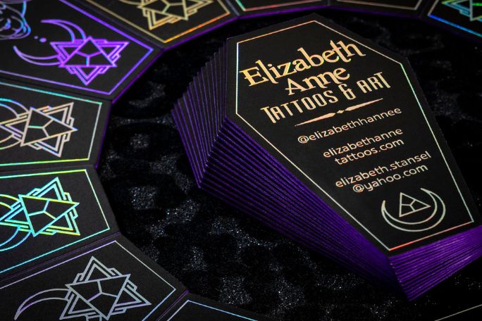 Popular Foil Colors To Use on Business Cards