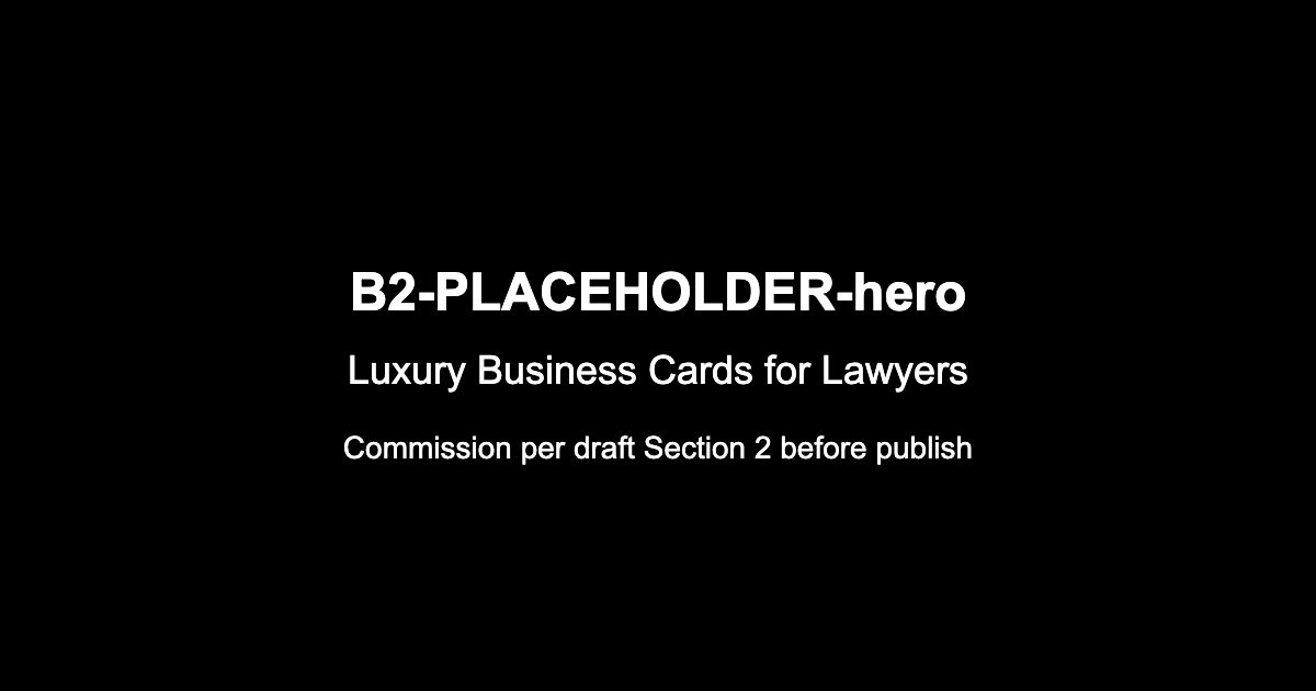Four luxury attorney business card finishes compared — foil, letterpress, silk, suede